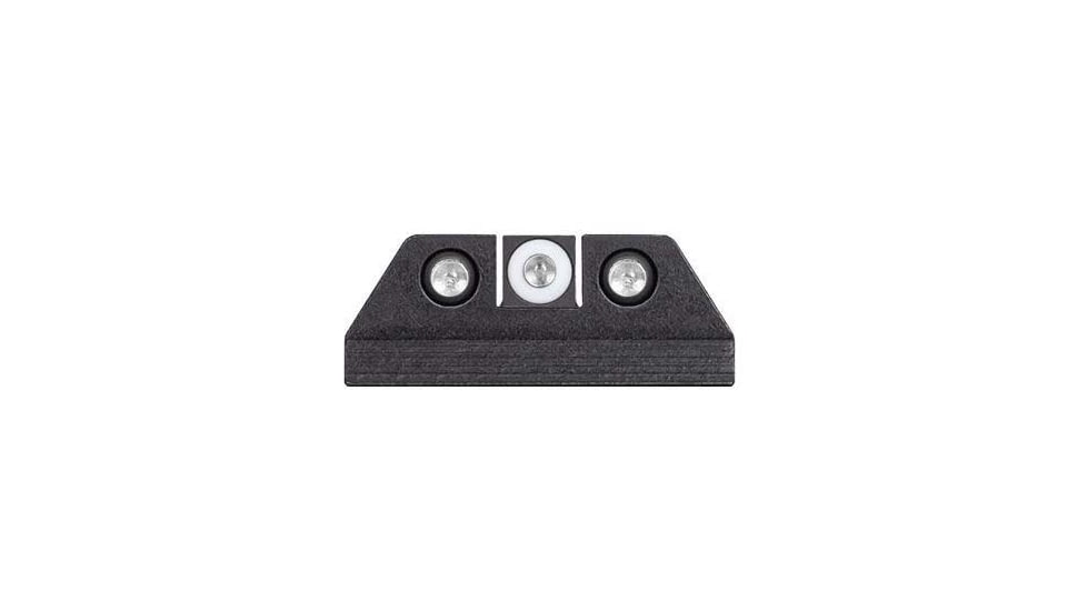 Night Fision Standard Height Night Sight Set, Mossberg MC1sc/MC2/MC2c, White Front Ring, MBG-352-003-WGZG