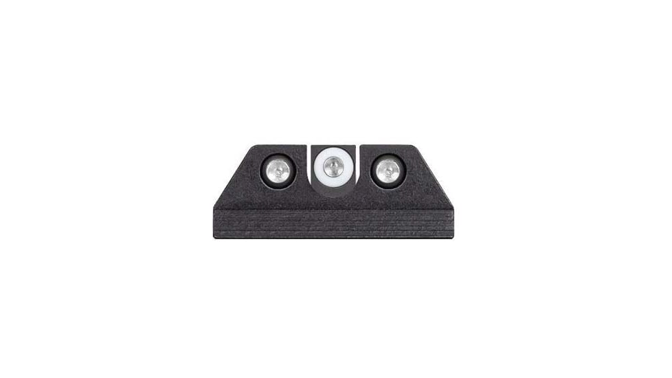 Night Fision Standard Height Night Sight Set, Mossberg MC1sc/MC2/MC2c, White Front Ring, U Notch Rear, MBG-352-007-WGZG