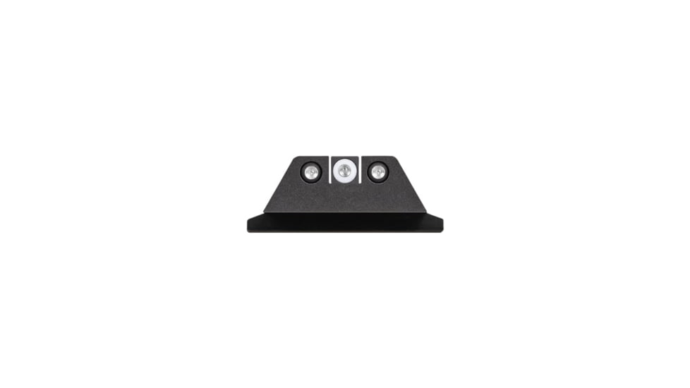 Night Fision Night Sight Set for S&amp;W M&amp;P 2.0 OR and Equalizer w/ White Front Ring, Black, One Size, SAW-207-003-WGZG