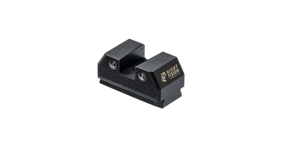 Night Fision Optics Ready Stealth Night Sight Set for Sig P365/507k w/ Orange Front Ring, Black, One Size, SIG-180-240-238-OGZG