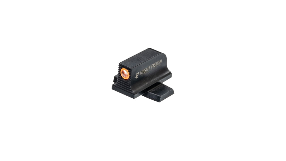 Night Fision Optics Ready Stealth Night Sight Set for Sig P365/507k w/ Orange Front Ring, Black, One Size, SIG-180-240-238-OGZG