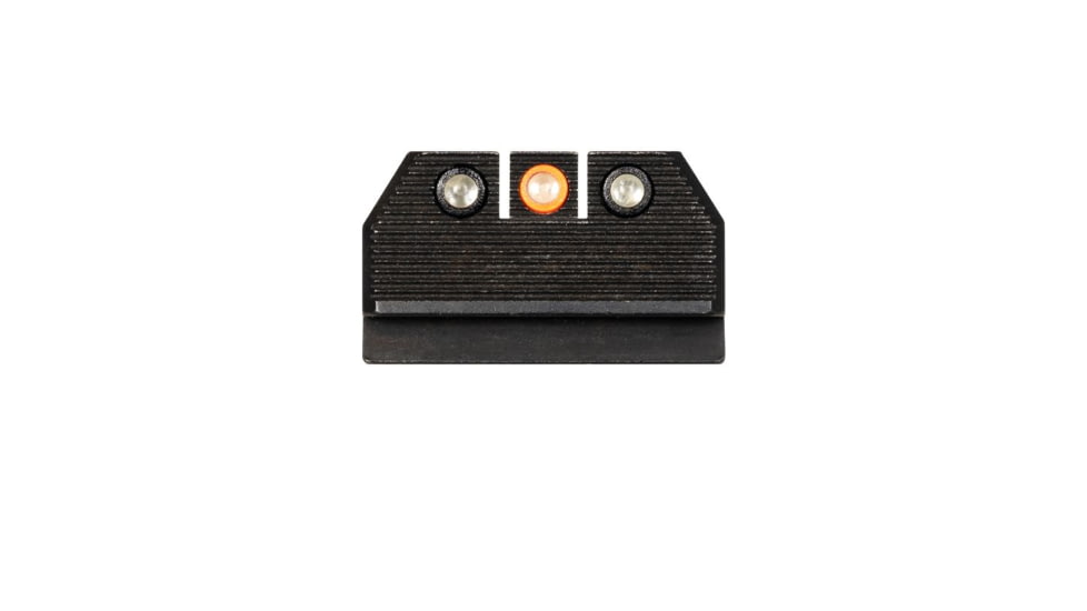 Night Fision Optics Ready Stealth Night Sight Set for Sig P365/P320/EPS w/ Orange Front Ring, Black, One Size, SIG-180-289-287-OGZG