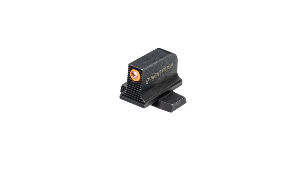 Night Fision Optics Ready Stealth Night Sight Set for Sig P365/P320/EPS w/ Orange Front Ring, Black, One Size, SIG-180-289-287-OGZG