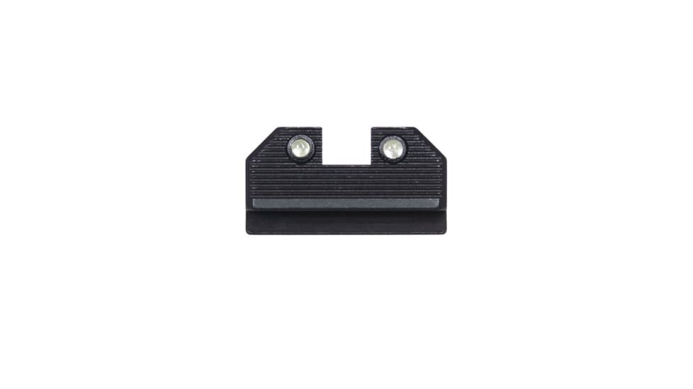 Night Fision Optics Ready Stealth Night Sight Set, Glock 43/43x w/ 507k, Yellow Front, Black, GLK-003-290-297-YGZG