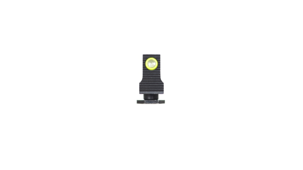 Night Fision Optics Ready Stealth Night Sight Set, Glock 43/43x w/ 507k, Yellow Front, Black, GLK-003-290-297-YGZG