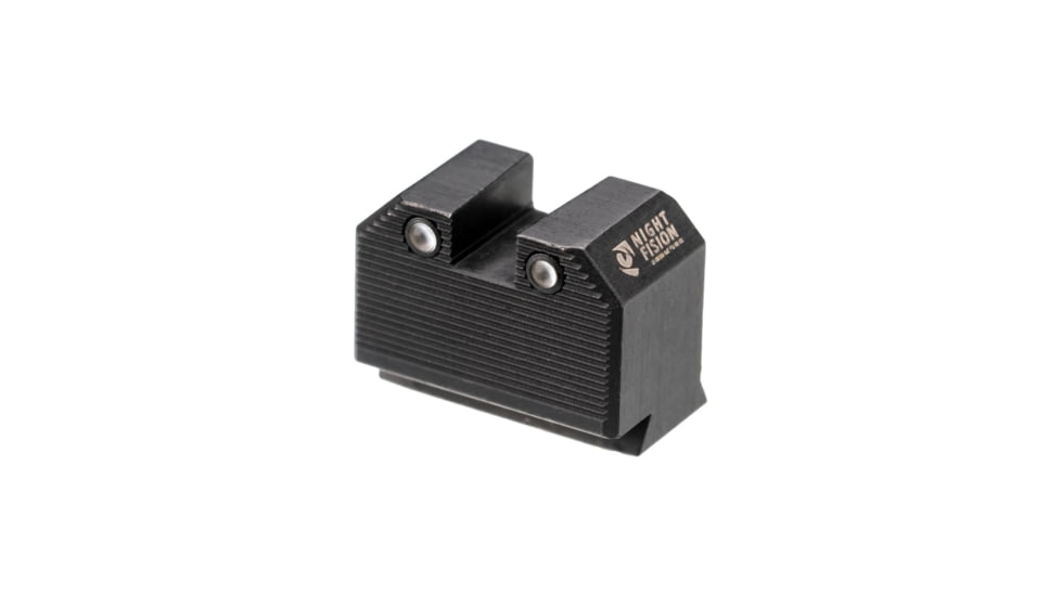 Night Fision Optics Ready Stealth Night Sight Set, S&amp;W M&amp;P w/ RMR/507c/SRO, Orange Front, Black, SAW-205-311-402-OGZG