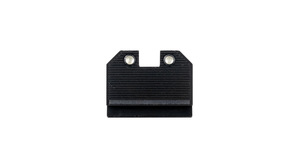 Night Fision Optics Ready Stealth Night Sight Set, S&amp;W M&amp;P w/ RMR/507c/SRO, Orange Front, Black, SAW-205-311-402-OGZG