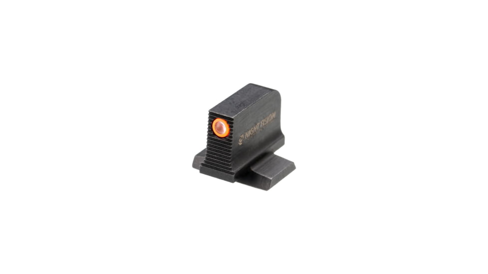 Night Fision Optics Ready Stealth Night Sight Set, S&amp;W M&amp;P w/ RMR/507c/SRO, Orange Front, Black, SAW-205-311-402-OGZG