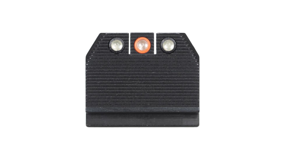 Night Fision Optics Ready Stealth Night Sight Set, Sig P320 w/ DPP/509t/Acro, Orange Front, Black, SIG-180-455-440-OGZG