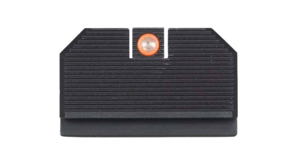 Night Fision Optics Ready Stealth Night Sight Set, Walther PDP, Orange Front, Blank Rear, Green Tritium, WAL-277-330-353-OGZX
