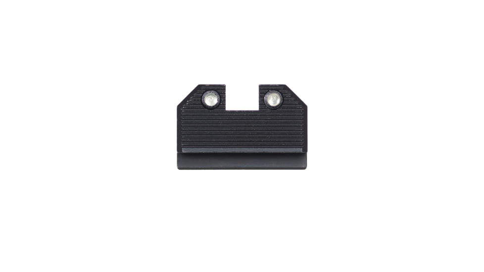 Night Fision Optics Ready Stealth Night Sight Set, Walther PDP/PPQ w/ RMR/507c/508t, Orange Front, Black, WAL-277-290-313-OGZG