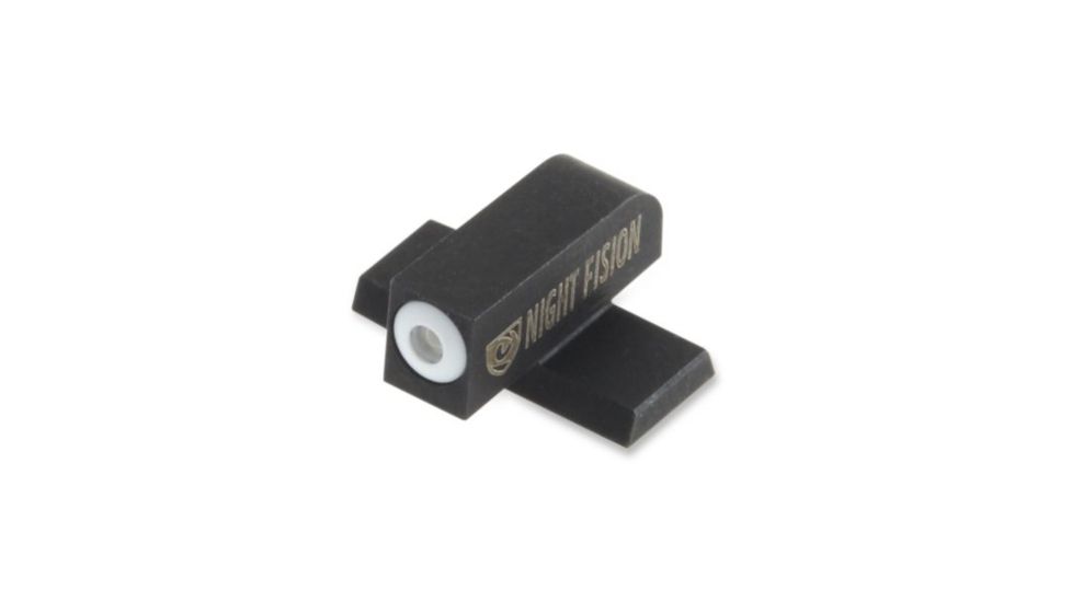 Night Fision Perfect Dot Front Night Sight Only, White Front w/Green Tritium, Meant for use on .40 S&amp;W &amp; .45 ACP Caliber Sig Sau, SIG-175-001-WGXX