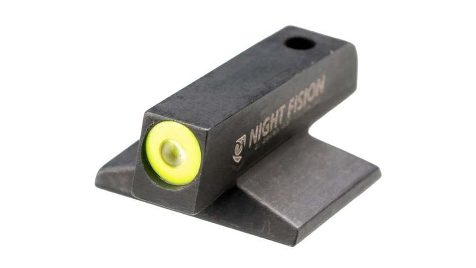Night Fision 1911 Tritium Front Sight, .160 Blade Yellow Ring, 1911-326-001-YGXX