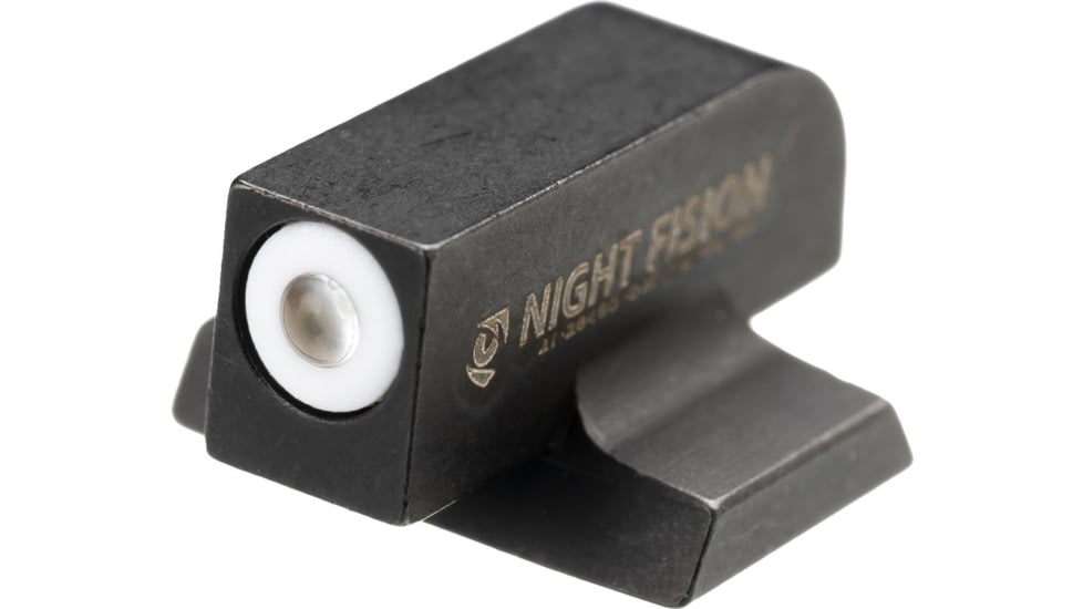 Night Fision Tritium Front Sight for Canik Mete SF and TP9 Pistols w/ White Ring, Black, One Size, CNK-029-001-WGXX