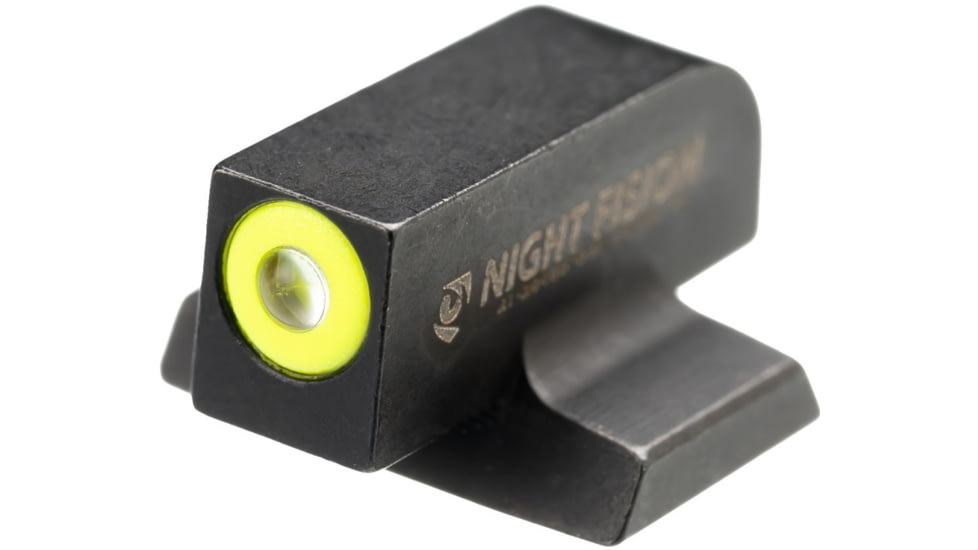 Night Fision Tritium Front Sight for Canik Mete SF and TP9 Pistols w/ Yellow Ring, Black, One Size, CNK-029-001-YGXX