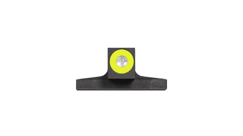 Night Fision Tritium Front Sight for FN 509 w/ Yellow Ring, Black, One Size, FN-100-001-YGXX
