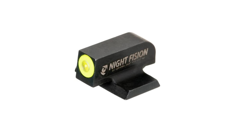 Night Fision Tritium Front Sight for FN 509 w/ Yellow Ring, Black, One Size, FN-100-001-YGXX