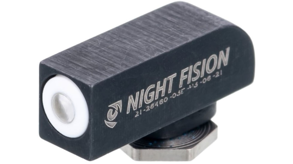 Night Fision Tritium Front Sight for Taurus G3c/GX4 w/ White Ring, Black, One Size, TAU-253-001-WGXX