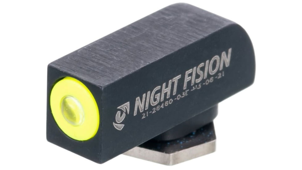 Night Fision Tritium Front Sight for Taurus G3c/GX4 w/ Yellow Ring, Black, One Size, TAU-253-001-YGXX