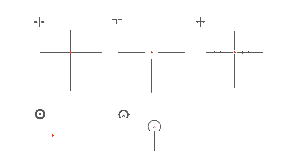 NIGHT PEARL Harpia 50 Max 2.7x50mm 30mm Tube Thermal Rifle Scopes, 50 Hz, 640x512 px, Black, 2NPHARPIA50MAX