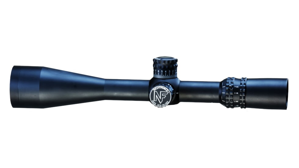 NightForce 3.5-15x50 NXS Tactical Rifle Scope, ZeroStop, .250 MOA, MOAR Reticle, Black, Full-Size, C429
