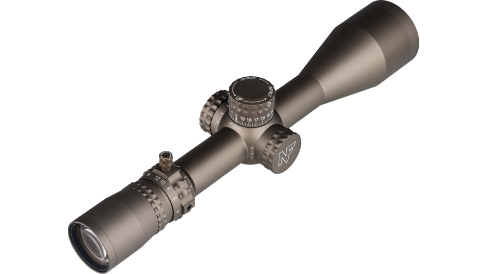 NightForce NX8 4-32x50mm Rifle Scope, 30mm Tube, First Focal Plane, MOAR Reticle, Dark Earth, C687
