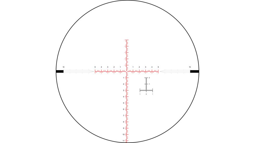 NightForce NX8 Rifle Scope, 4-32x50mm, First Focal Plane, .1 Mil-Radian, Mil-C Reticle, Black, C625