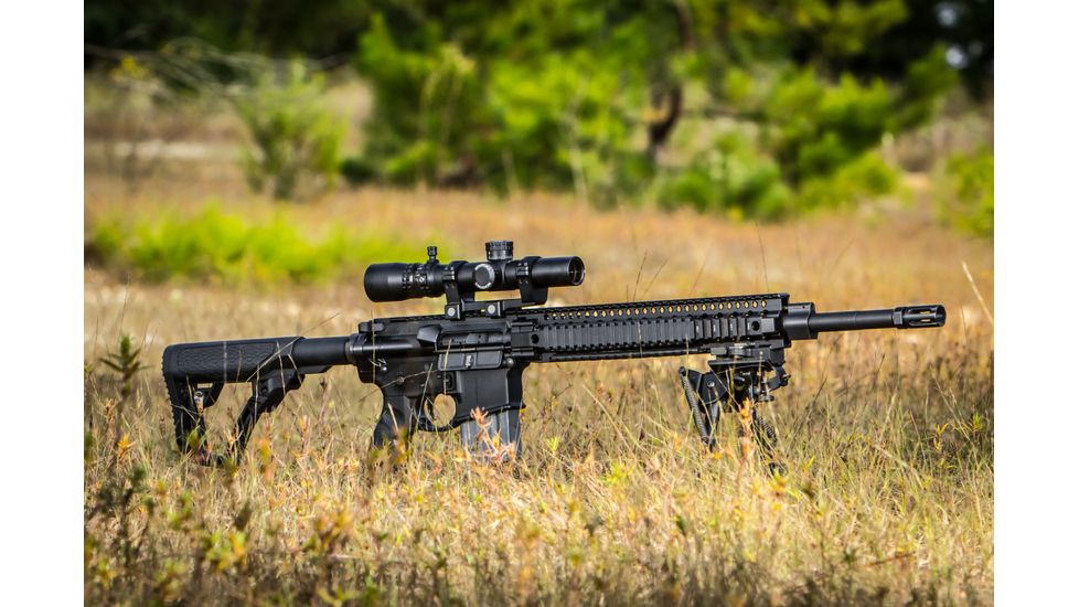 NightForce NXS 2.5-10x24 Zerostop Rifle Scope, Black, MOAR Reticle C462