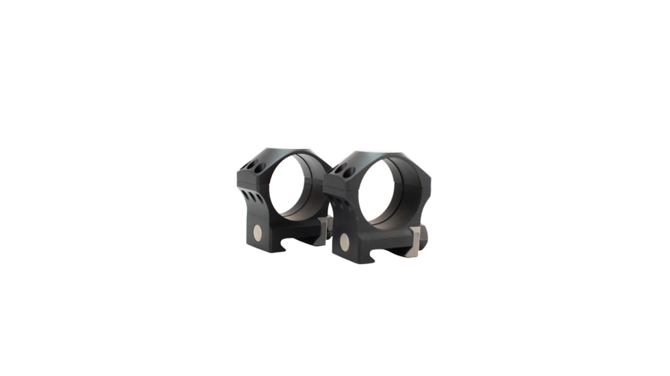 NightForce Ring Set, 1.00 Medium, 34mm, Ultralite, 6 Bolt, Black, 1, Full-Size, A208