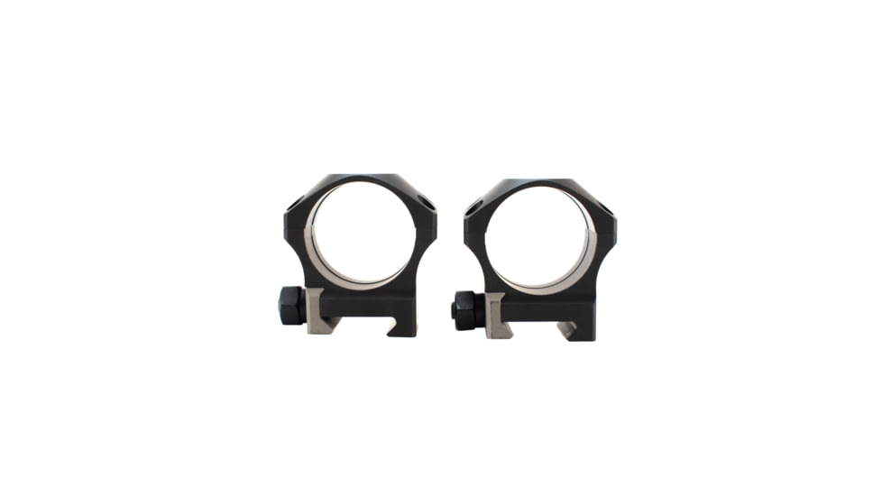 NightForce Ring Set, 1.00 Medium, 34mm, Ultralite, 6 Bolt, Black, 1, Full-Size, A208