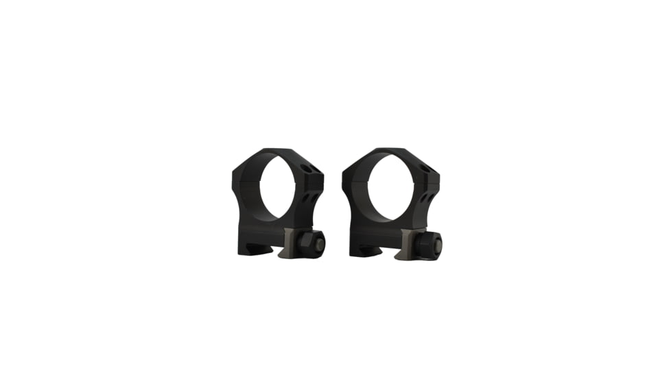 NightForce Ring Set, 1.125 High, 34mm, Ultralite, 4 Bolt, Black, 1.125, Full-Size, A224