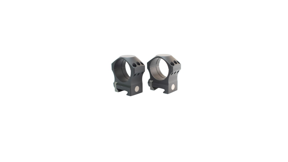 NightForce Ring Set, 1.125 High, 34mm, Ultralite, 6 Bolt, Black, 1.125, Full-Size, A210