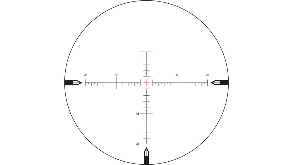 NightForce SHV 5-20x56mm Rifle Scope,30mm, .250 MOA,MOAR Center Illuminated Reticle, C535