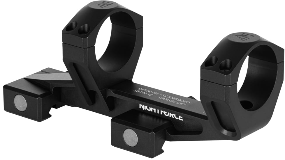 NightForce Ultramount Riflescope Mount, 30mm Tube, 1.54in, 0 MOA, Black, A699