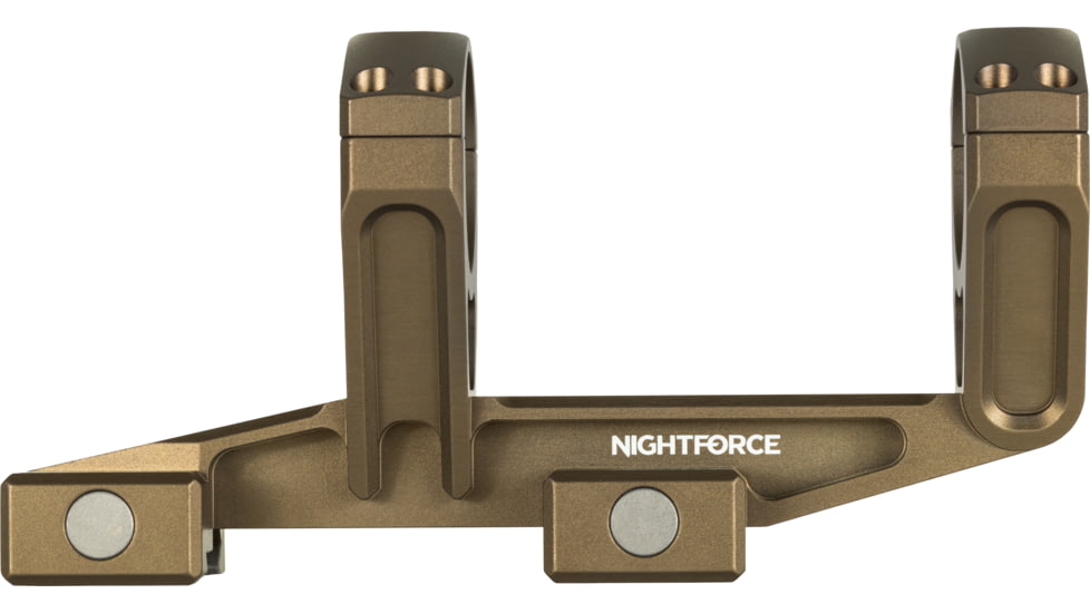 NightForce Ultramount Riflescope Mount, 30mm Tube, 1.93in, 0 MOA, Dark Earth, A684