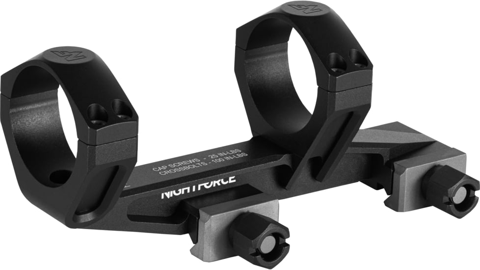 NightForce Ultramount Riflescope Mount, 34mm Tube, 1.54in, 20 MOA, Black, A681