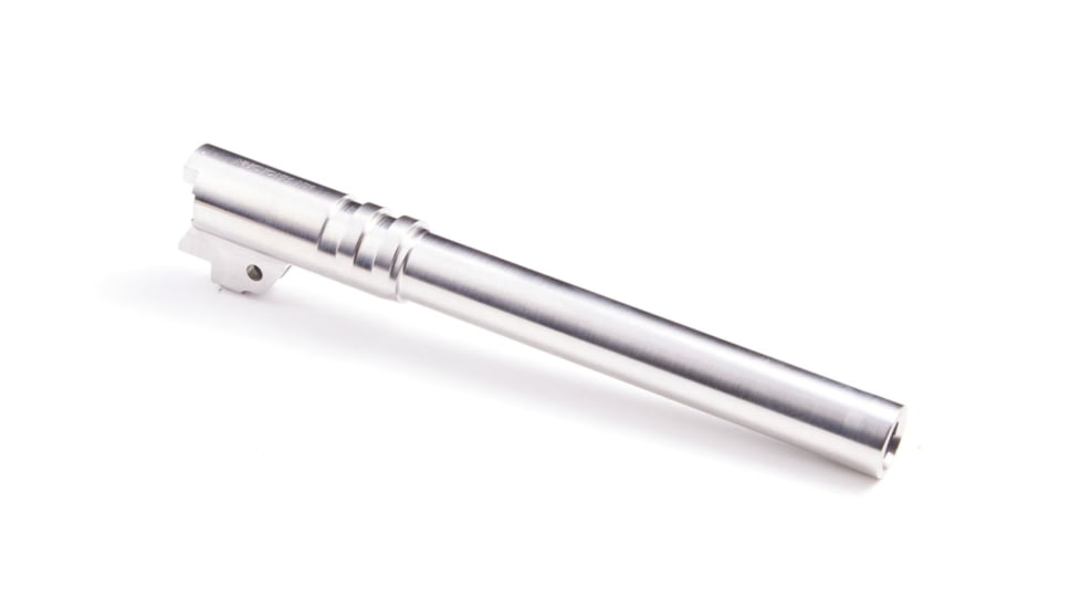 Nighthawk Custom Barrel, Six Inch, 10mm, Long Slide, Ramped, Stainless, Fully Machined, SP0034