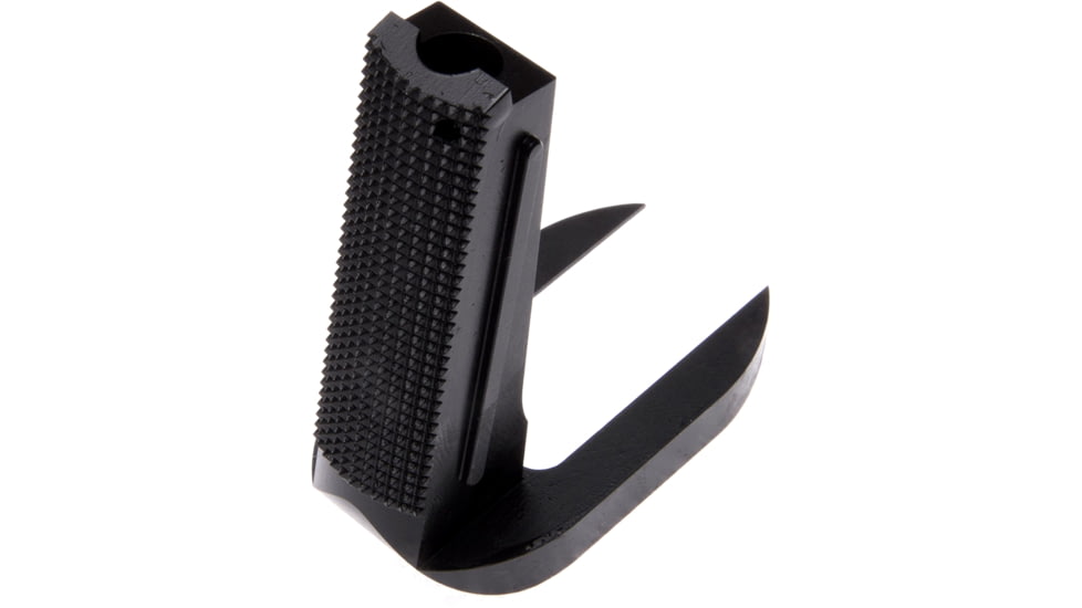 Nighthawk Custom Mainspring Housing and Magwell, One Piece, Gov., 20 LPI Checkering, Fully Machined, Carbon, SP0252