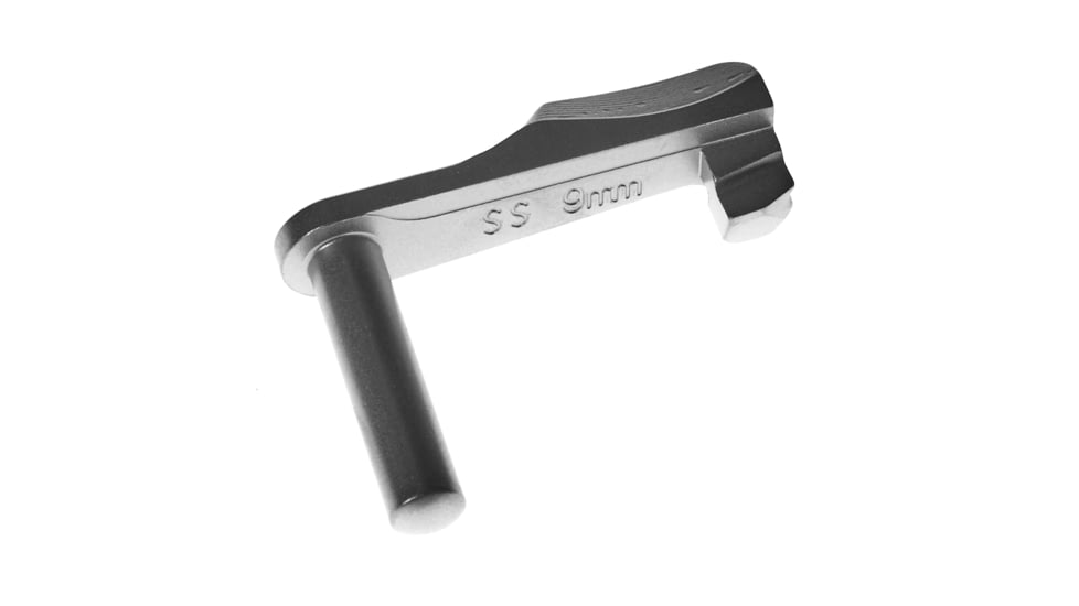 Nighthawk Custom Slide Stop, Tactical, Curved, 9mm, Stainless, Fully Machined, SP0359
