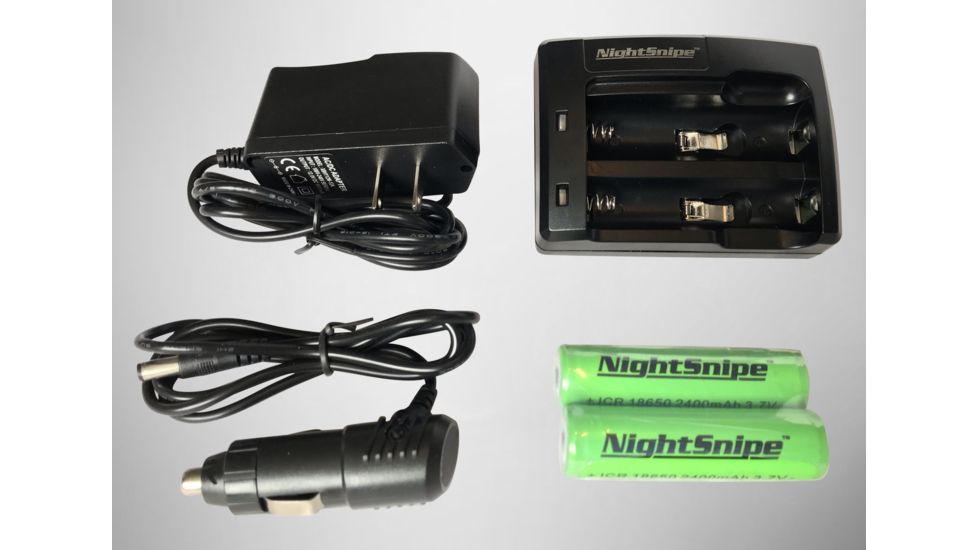 NightSnipe Class-1 NS300 Fixed Beam Hunting Light Kit, Red, C1F-R-8084