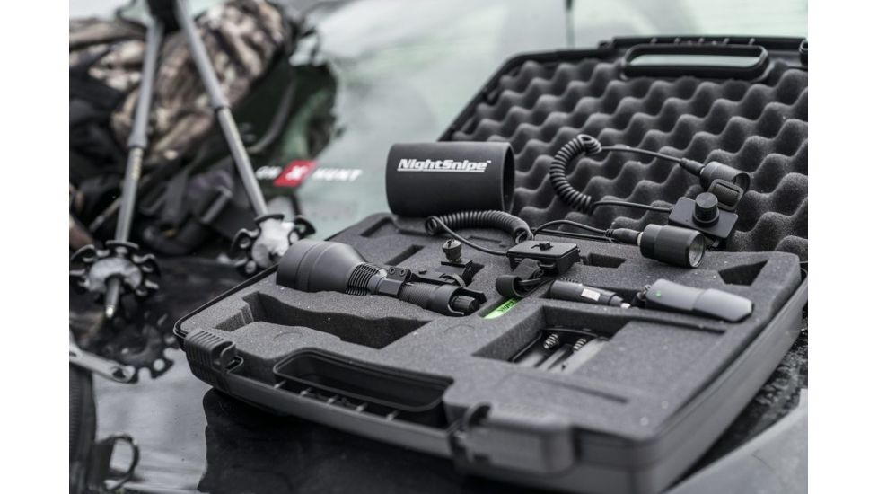 NightSnipe NS750 CREE LED Illuminator Hunting Light Kit, Infrared, 850nm IR, C1A-750D-IR-8834