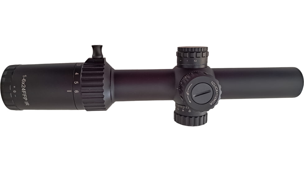 NightStar 1-6x24mm 30mm Tube Rifle Scope, First Focal Plane, Illuminated Reticle, Black, NS11038F2