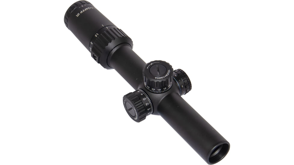 NightStar 1-6x24mm 30mm Tube Rifle Scope, First Focal Plane, Illuminated Reticle, Black, NS11038F2