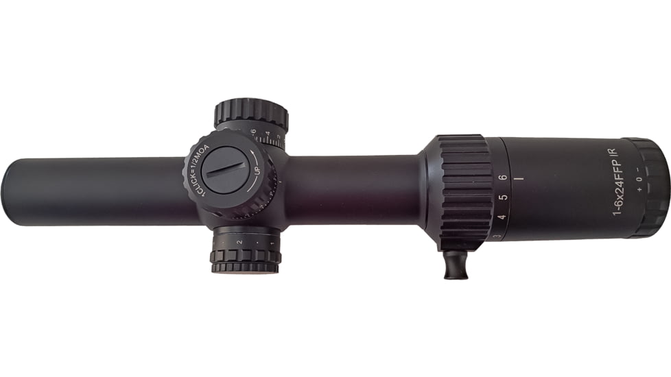 NightStar 1-6x24mm 30mm Tube Rifle Scope, First Focal Plane, Illuminated Reticle, Black, NS11038F2