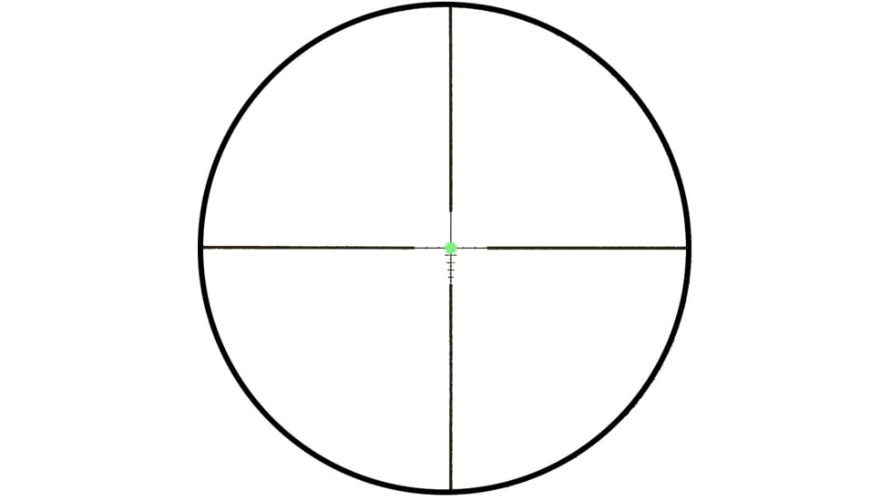 NightStar 1-8x24mm 30mm Tube Rifle Scope, Second Focal Plane, Illuminated Reticle, Black, NS11150R