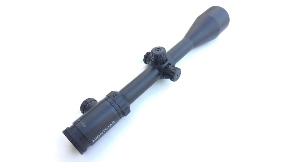 NightStar 2.5-35x56mm SFIR Rifle Scope - Mil Dot, Black NS253556