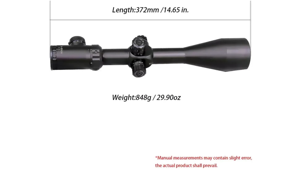 NightStar 3-30x56SFIR 30mm Tube Rifle Scope, Second Focal Plane, Illuminated Reticle, Black, NS11211