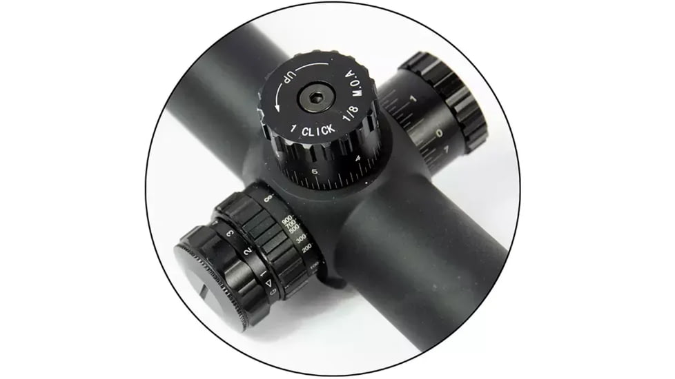 NightStar 3-30x56SFIR 30mm Tube Rifle Scope, Second Focal Plane, Illuminated Reticle, Black, NS11211