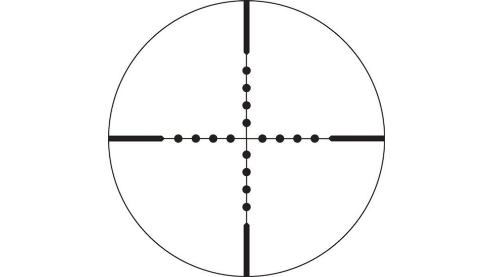 NightStar 3-9X44 Mildot Rifle Scope, Black, M3944