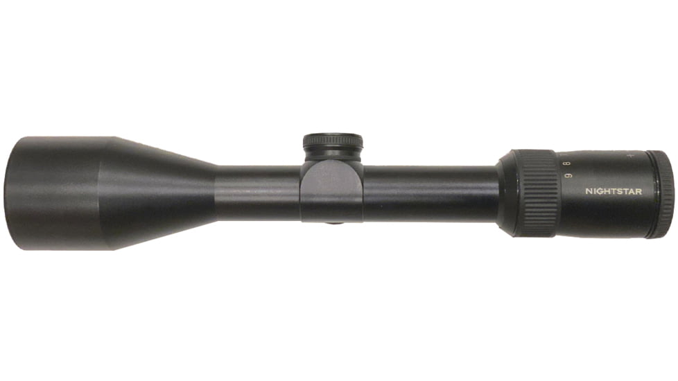 NightStar 3-9x44mm Rifle Scope, 1in Tube, Duplex Reticle, Black, M3944